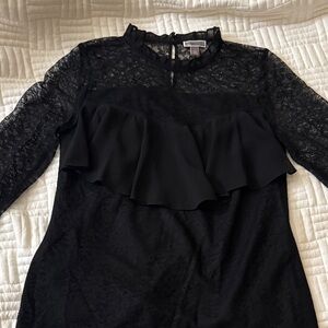 Chelsea 28 Elegant Black Lace Blouse